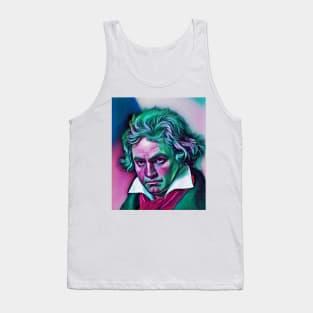 Ludwig van Beethoven Portrait | Ludwig van Beethoven Artwork 4 Tank Top